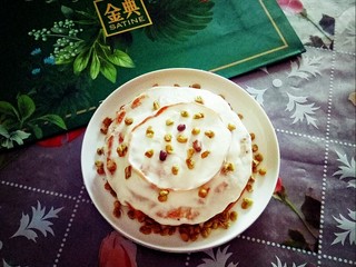 14、香蕉奶油鸡蛋糕,香蕉味的甜品。