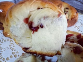 19、蔓越莓面包,内组织很好哦。