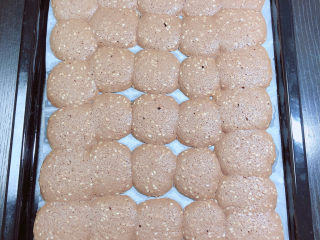 14、芝麻薄脆饼干,200度烤15分钟，即可出炉了。