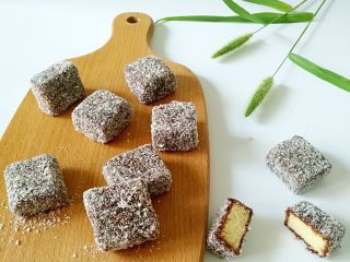 18、雷明顿蛋糕 ,成品图