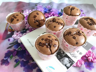 25、巧克力纸杯蛋糕????,成品图1