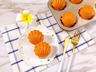 15、花生酱夹心玛德琳蛋糕,摆盘，开吃啦