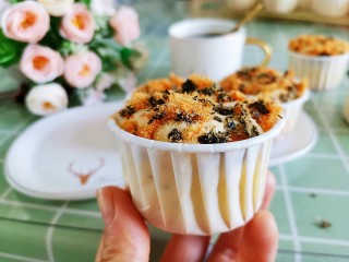 17、海苔肉松纸杯蛋糕????,颜值与美味并存，好看又好吃