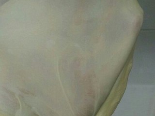 3、纯牛奶小吐司,出膜了