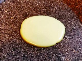 5、抹茶酸奶松饼,小火煎饼