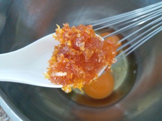 2、橙香甜甜圈（植物油版）,加入自己蜜制的橙皮酱