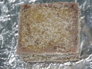 22、面包糠烤土司,放烤盘里