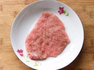 10、猪扒米汉堡,腌制15分钟左右