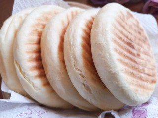 15、升级版烤白馍,烤熟取出