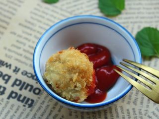 15、香酥炸芋丸,直接吃或蘸酱吃都非常美味哦