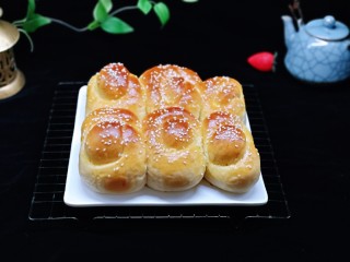 14、松软老式小面包,香喷喷的面包出炉啦！
