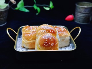 16、松软老式小面包,一口气吃了3个！咬一口超级满足～