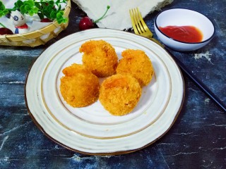 16、凤尾虾球,成品图