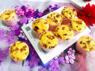 23、玉米面杯子蛋糕（少油少糖粗粮蛋糕）,成品图