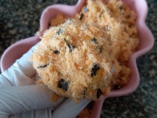 16、肉松小贝,妥妥的，肉松小贝蛋糕完成了