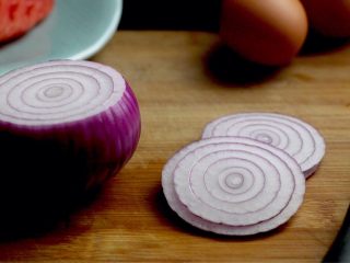 4、mini早餐堡,洋葱切圈