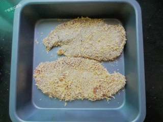 6、咖喱鸡排饭,免炸版,烤箱预热180度，中层烘烤10-15分钟左右