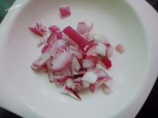 7、咖喱鸡排饭,免炸版,洋葱切小丁