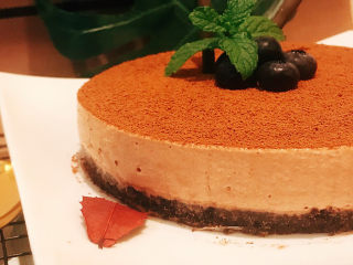 19、巧克力慕斯蛋糕,完成✅