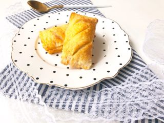 16、吐司苹果派,成品图