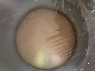 9、全麦吐司,发酵两倍大取出。