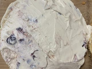 9、12~8 咖啡蛋糕,抹樱桃酱在抹奶油