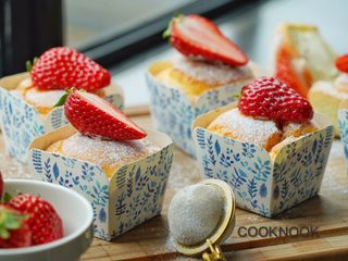 17、北海道芝士奶油杯子蛋糕,完成