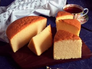 21、海绵蛋糕,成品