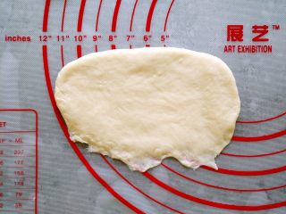 6、花环面包,按薄末端