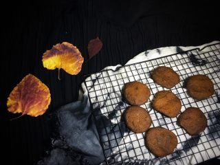 18、百变水果#巧克力橙味饼干#,完成