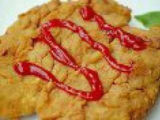 9、香酥炸鸡排,也可以切条装沾番茄酱或者辣椒粉享用。