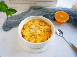 10、香橙烤吐司—清新香甜的早餐,成品图。