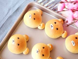 21、轻松熊小面包,成品