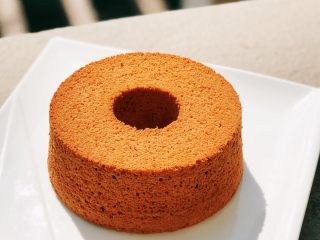 12、焦糖海盐戚风蛋糕,成品图