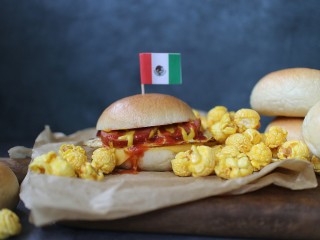 16、贝果三明治,成品！