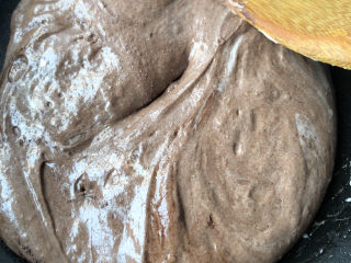 16、可可雪花酥,快速拌匀关火。