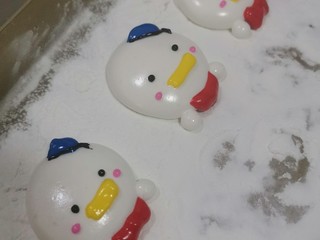 10、加油鸭*卡通棉花糖,挤出剩下的颜色