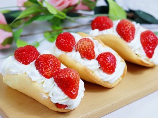 19、火爆Ins的StrawberryOmelet草莓抱抱卷,成品4
