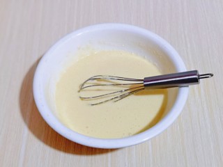 7、新手入门级～蓝莓椰蓉马芬蛋糕,拌好的面糊细腻，无干粉。