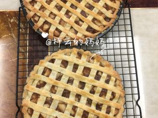 21、苹果派,烤好啦