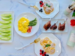 15、蜂蜜松饼????,早餐这样吃幸福感爆棚????