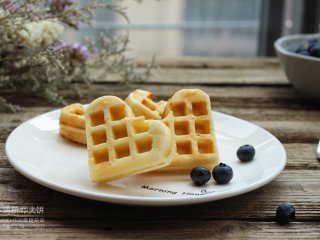 9、清新华夫饼,成品图