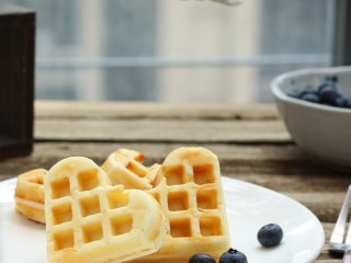 10、清新华夫饼,成品图