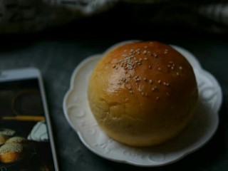 16、红薯软汉堡,成品图