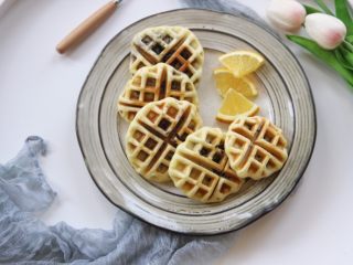 19、紫米华夫饼,成品