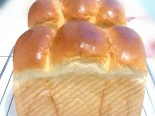 12、中种酸奶土司,烤箱预热，190度，40分钟。出炉后晾至手温，密封保存。