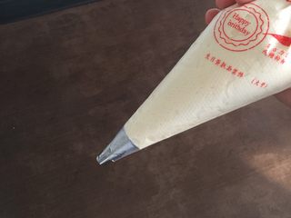 13、手指饼干装饰饼干辅食饼干,装至裱花袋 三分二的样子