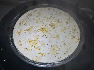 12、桂花糕,关火立即出锅,趁热享用