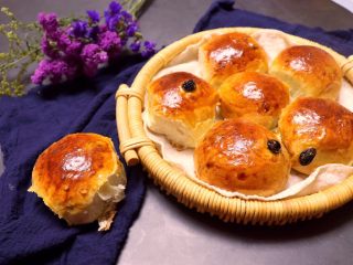 17、葡萄干早餐小面包,超好吃