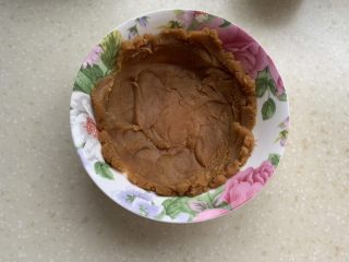 4、Churros~吉事果/吉拿棒/吉拿果~“西班牙油条”,放入无水无油的碗中,冷却至大约40°C左右。